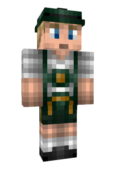Minecraft person